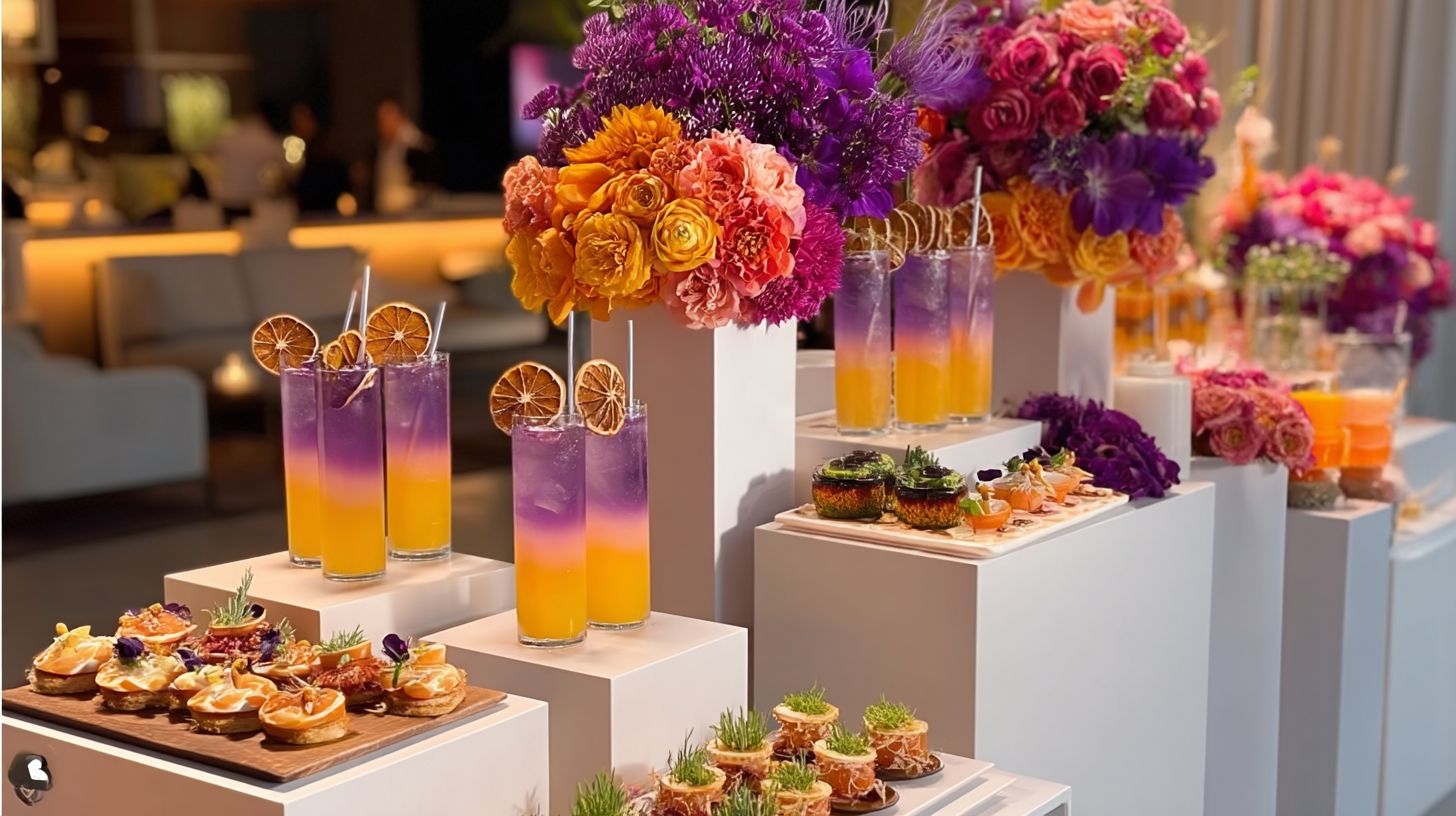 7/1 Bold & Bright Cocktail Displays