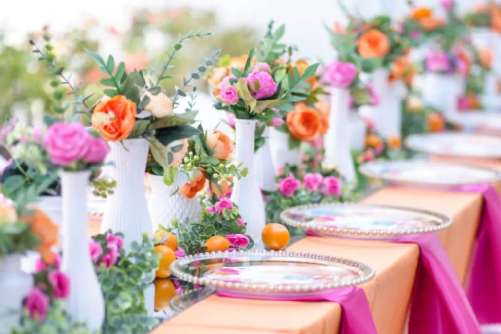 8/12 Hot Pink & Orange