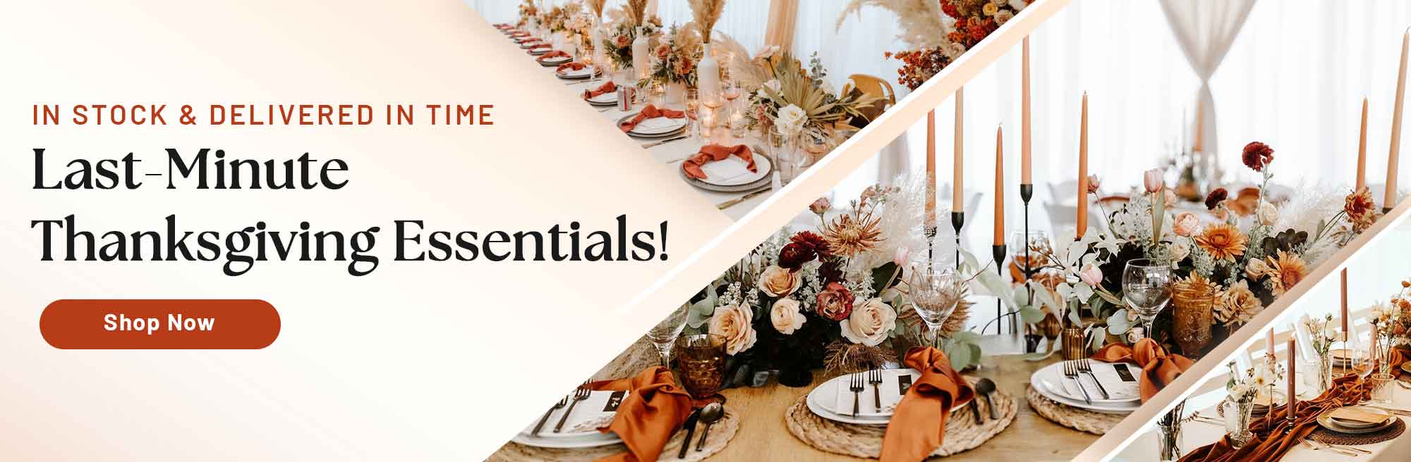 Last-Minute Thanksgiving Essentials!