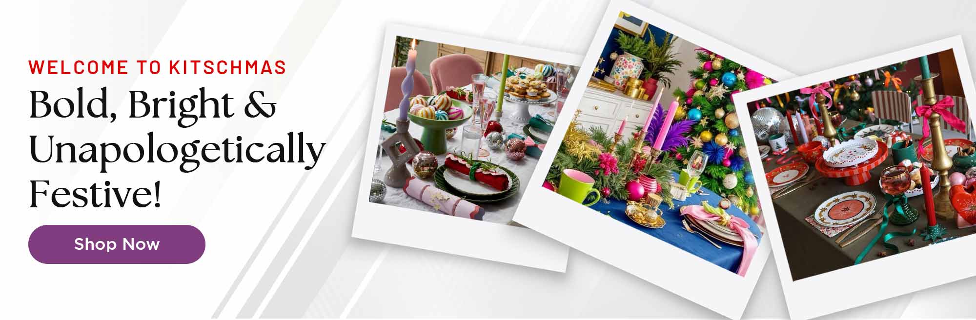 Bold, Bright & Unapologetically Festive!