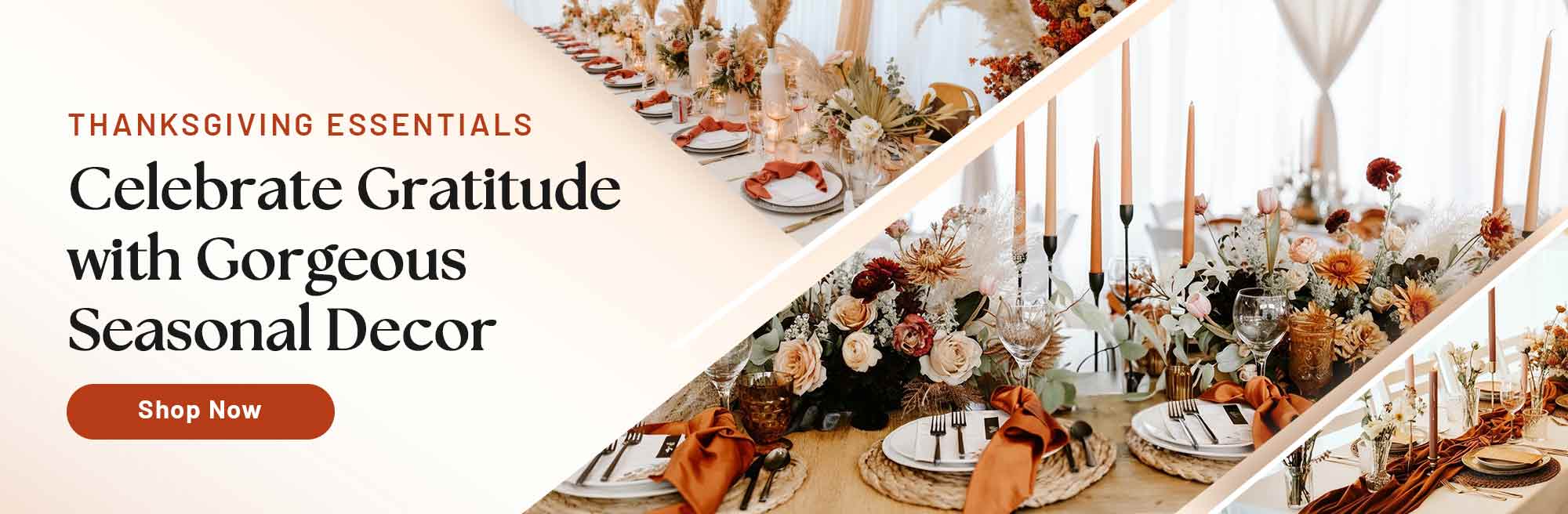 Celebrate Gratitude with Gorgeous Seasonal Decor
