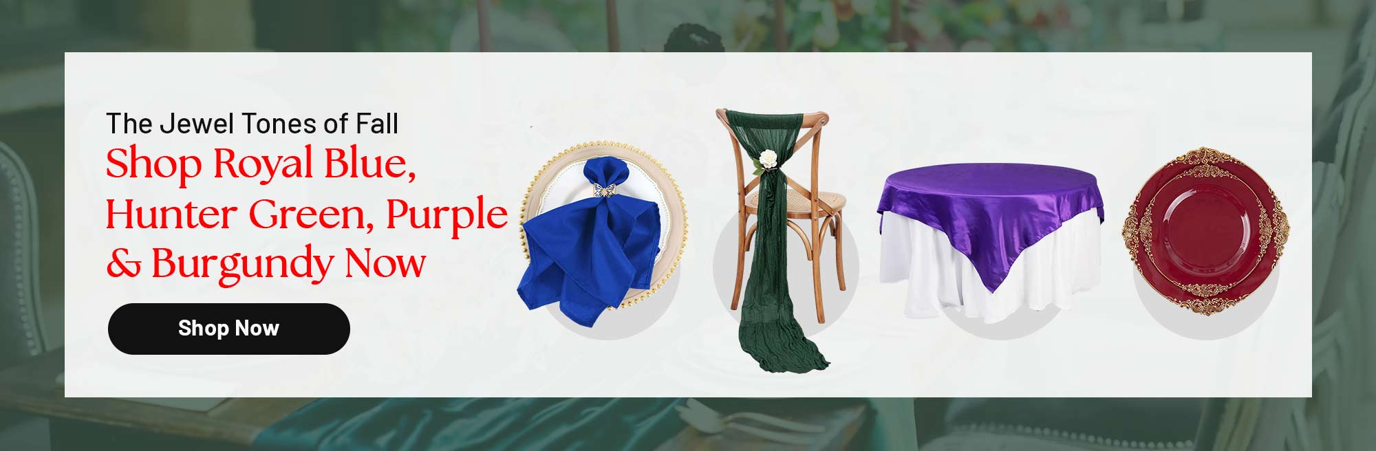 The Jewel Tones of Fall: Shop Royal Blue, Hunter Green, Purple & Burgundy Now