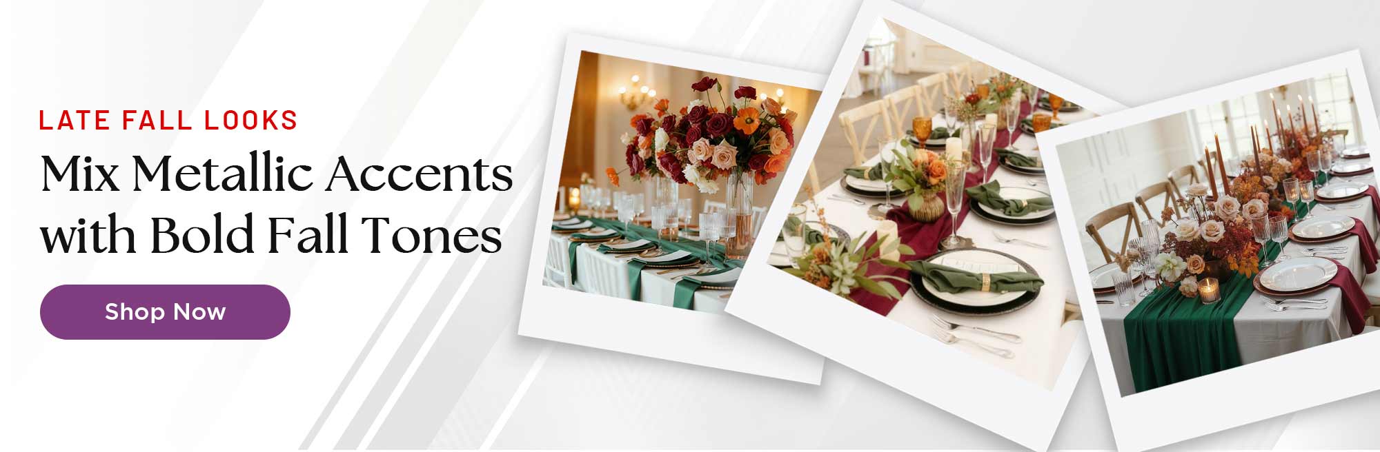 Mix Metallic Accents with Bold Fall Tones for Luxe Style