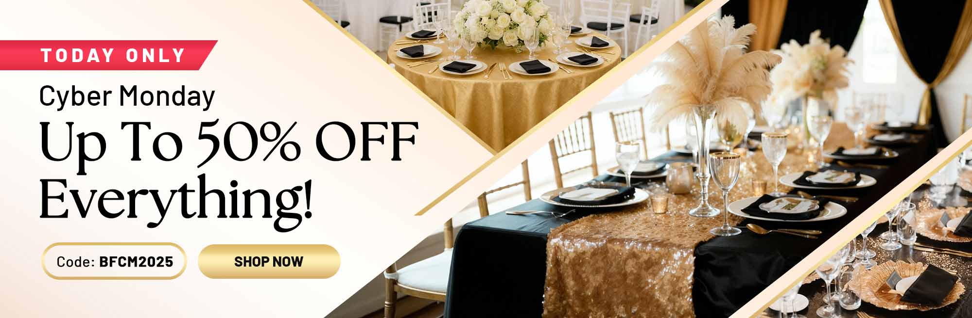 Up To 50% OFF EVERYTHING!